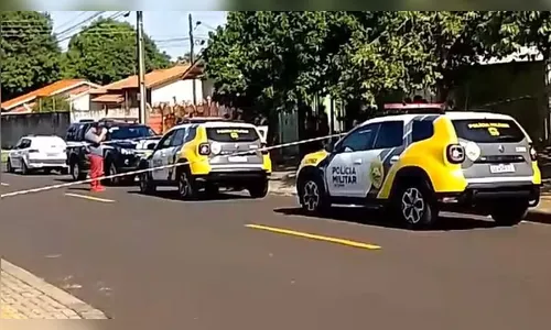 Idoso morto em Foz do Iguaçu salvou namorada de tiros, afirma polícia