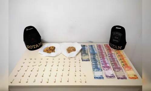 Rotam prende dois homens suspeitos de tráfico de drogas em Paranaguá