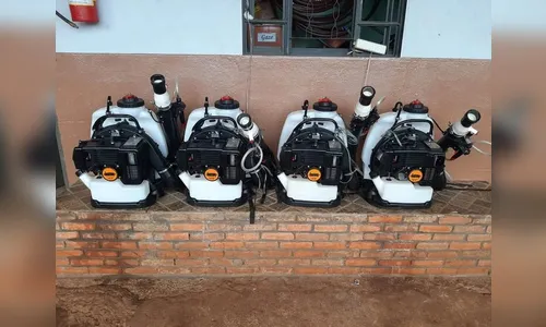Marilândia do Sul recebe bombas costais para  combate à dengue
