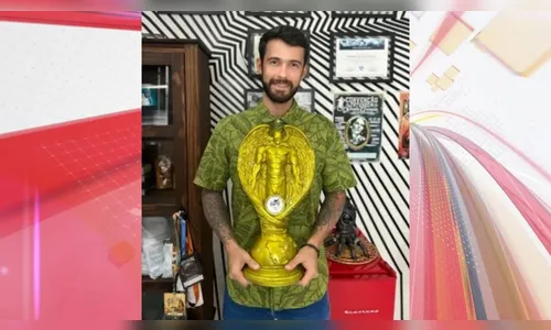 Paranaense vence título de melhor tatuagem no Brasil; veja vídeo