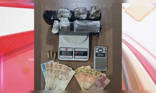 Homem é preso com 1,3 kg de maconha e munições em Arapongas