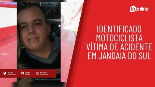 Identificado motociclista vítima de acidente em Jandaia do Sul