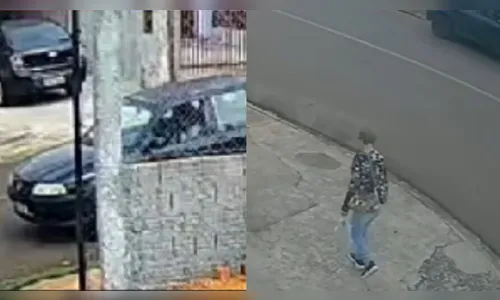 Vídeo: idosa tem fratura na perna ao ser atropelada por carro no PR