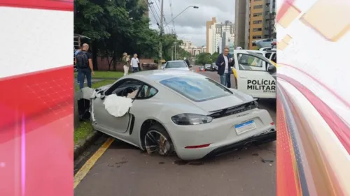 O acidente aconteceu nesta quinta-feira (25)