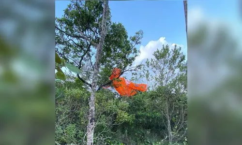 Homem morre após ter mal súbito e cair de voo de parapente
