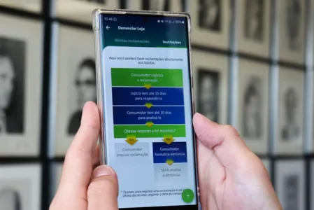 O aplicativo do Nota Paraná oferece a função “Denunciar Loja”