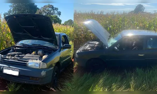 Carro furtado em Apucarana é localizado no Loteamento Belvedere