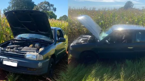 O carro foi localizado nesta quarta-feira (31)