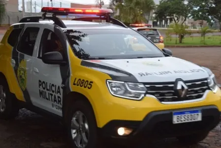 O caso foi na Rua Juarez Cleve por volta das 18h40