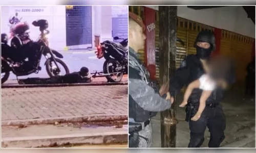 Atirador de elite baleia pai que fazia própria filha refém em farmácia