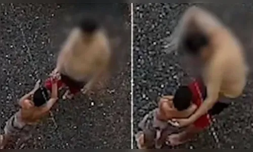 Padrasto obriga criança a comer galhos e pedras como castigo