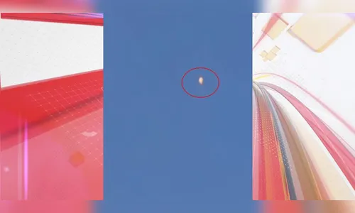 É um OVNI? Moradores ficam intrigados com objeto desconhecido no céu