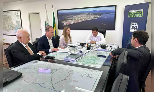Carlos Gil discute obras da ponte do Rio Ivaí e acesso secundário