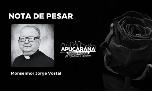 Prefeito emite nota de pesar pelo falecimento de Monsenhor Jorge