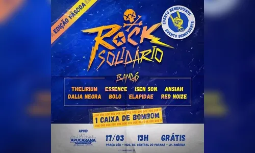 Rock Solidário vai arrecadar chocolates para crianças do lar
