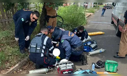 Menino de 11 anos morre após acidente de bicicleta em Mandaguaçu