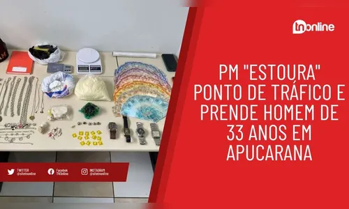 PM de Apucarana realiza operação de combate ao tráfico