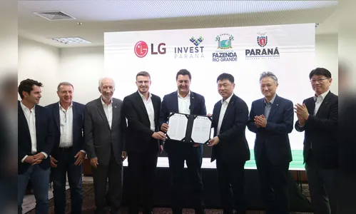 Paraná firma acordo com a LG para receber nova fábrica no Brasil