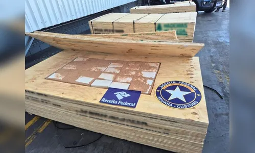 Receita Federal apreende 415 quilos de cocaína no Porto de Paranaguá