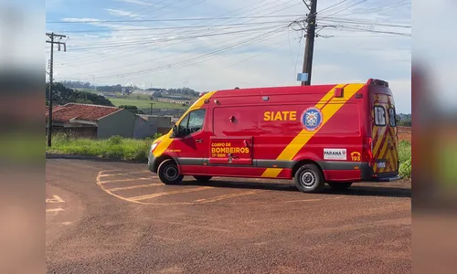 Homem de 27 anos fica ferido após queda de moto em Apucarana