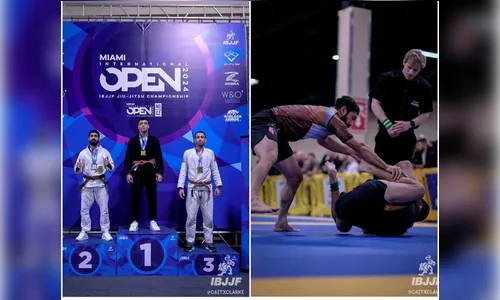 Atleta apucaranense de jiu-jitsu é destaque na Flórida