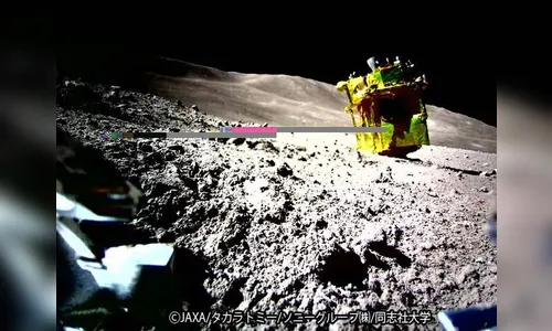 Sonda japonesa em missão fotografa solo lunar; veja imagem