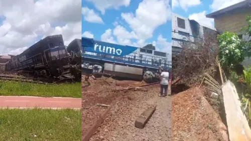 Vídeo mostra acidente entre carreta e trem no Paraná; assista