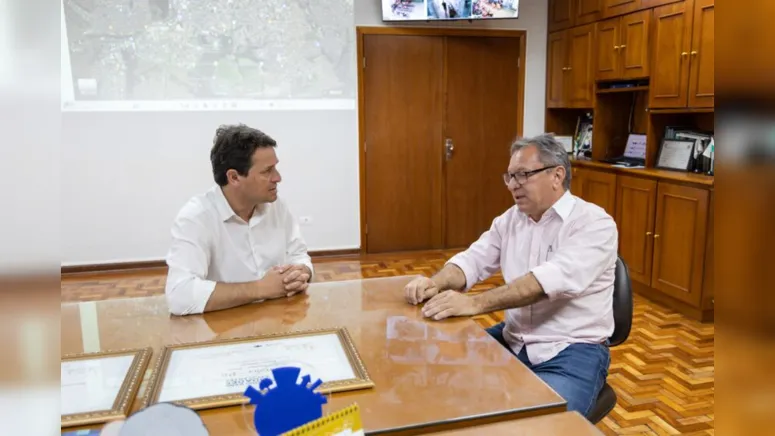 Imagem ilustrativa da notícia Junior da Femac recebe visita do prefeito de Rio Bom