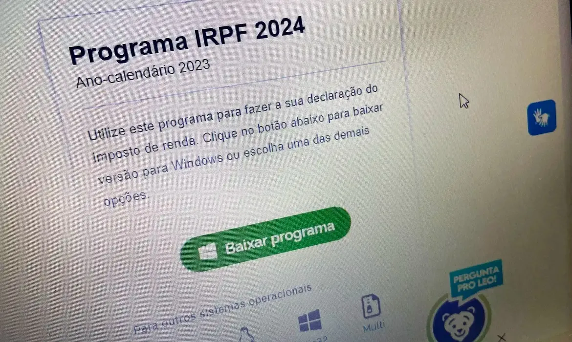 A maioria dos documentos foi preenchida a partir do programa de computador