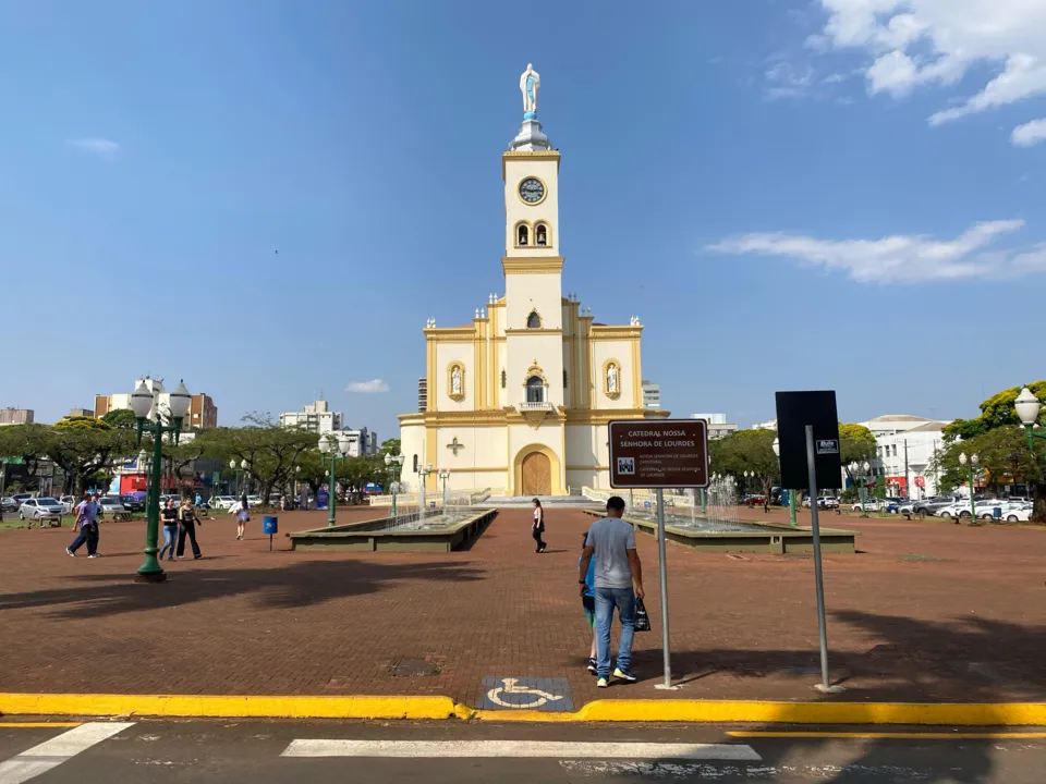 A máxima poderá chegar aos 34°C