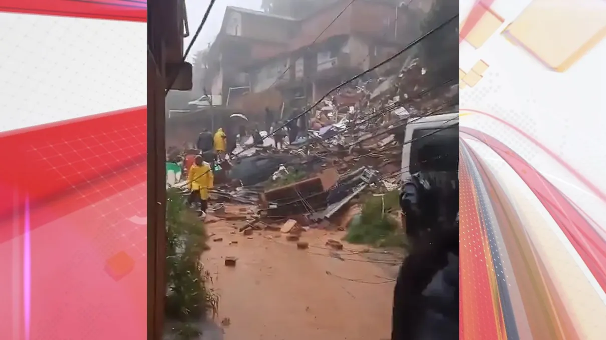 Chuva atingiu Rio de Janeiro nesta sexta-feira