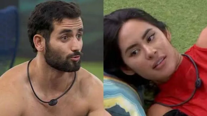 Matteus chama atenção durante brincadeira com Isabelle no BBB24