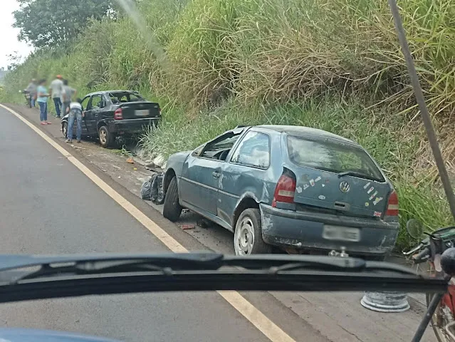 O acidente ocorreu na tarde dessa sexta-feira (8)