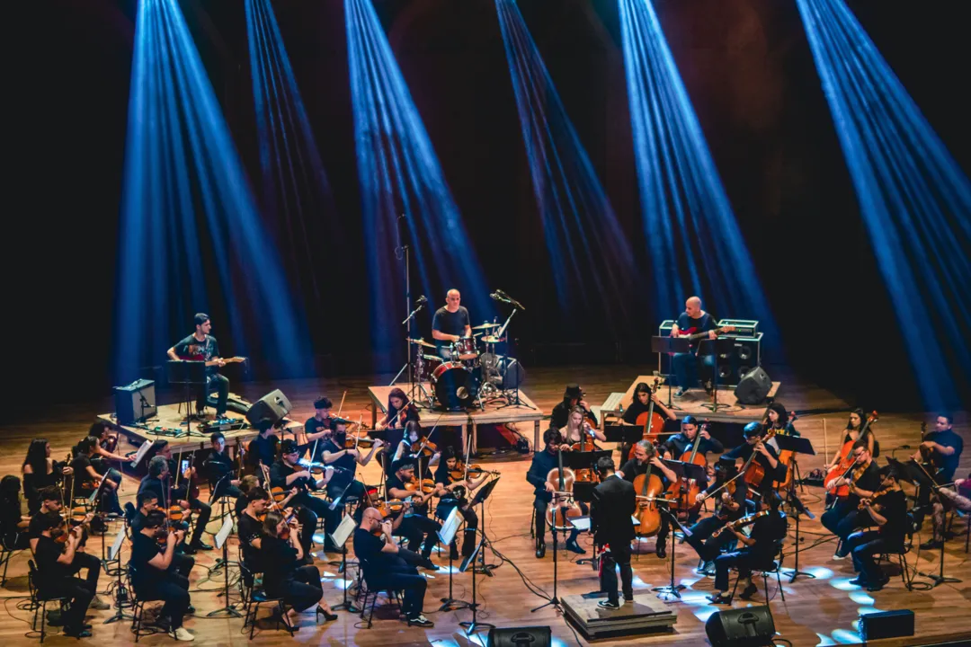 Orquestra Cordas do Iguaçu apresenta clássicos do rock no Guairão