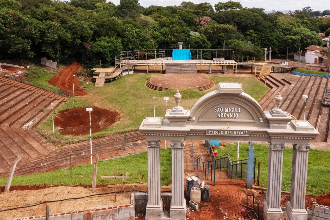 Parque das Nações está passando por reforma