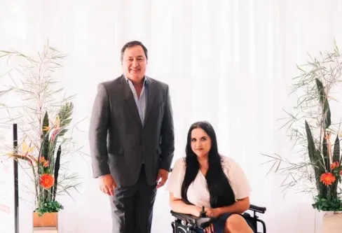 Prefeito Hermes e vice Tânia