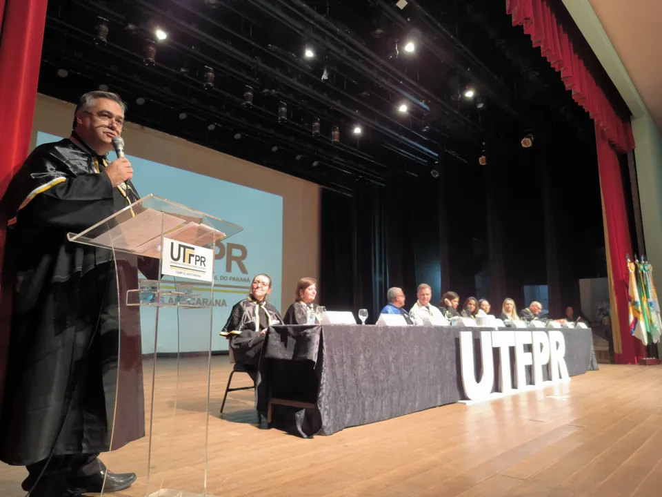 Secretário Beto Preto é patrono dos cursos da UTFPR