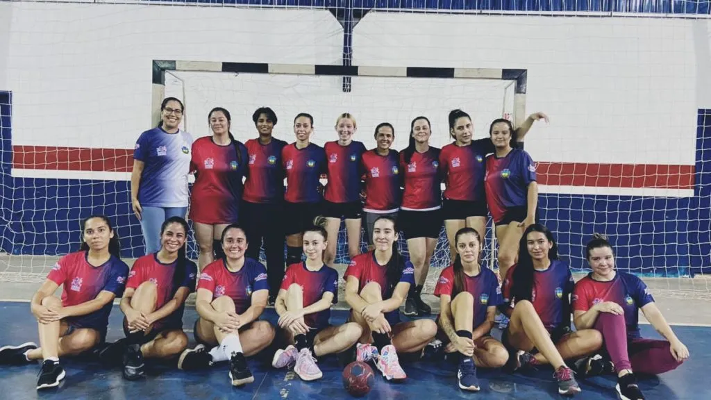 Time feminino de handebol