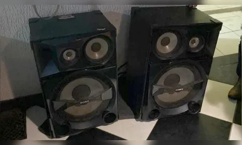 Perturbação de sossego termina em apreensão de aparelho de som