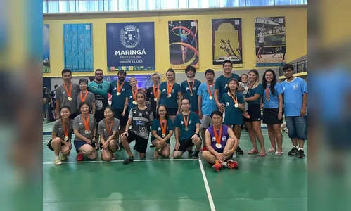 Apucarana fica em 3º lugar na etapa inicial do Paranaense de Badminton