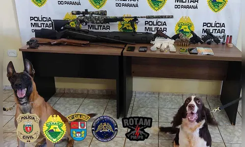 Dupla é presa por tráfico de drogas e posse ilegal de armas na região