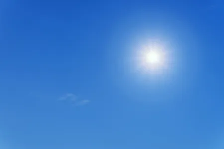 As temperaturas estarão quentes