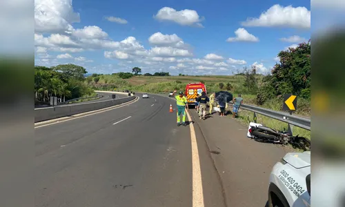 Motociclista morre ao colidir contra defensa metálica na BR-369
