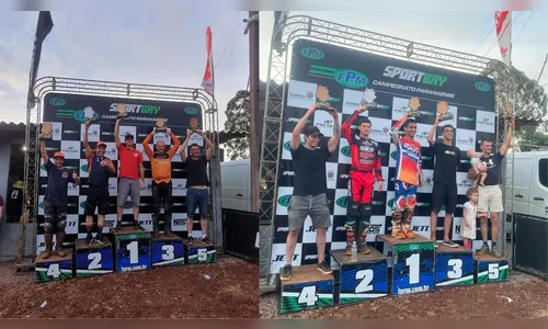 Apucaranenses se destacam na abertura do Paranaense de Motocross