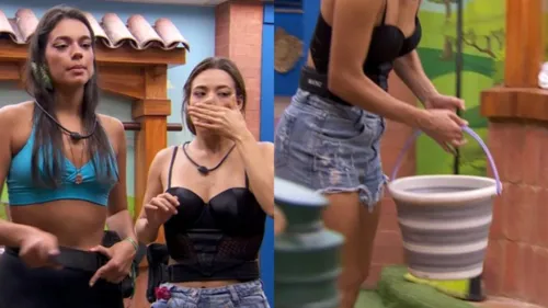 Beatriz ajudou Alane a resolver perrengue no BBB24