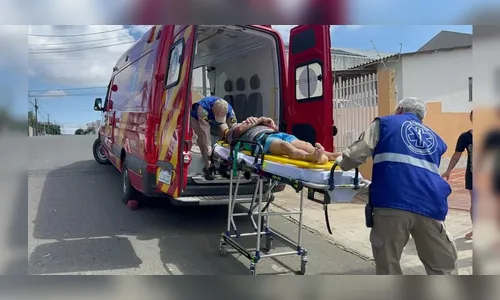 Idoso fica ferido após cair de andaime em construção de casa no PR