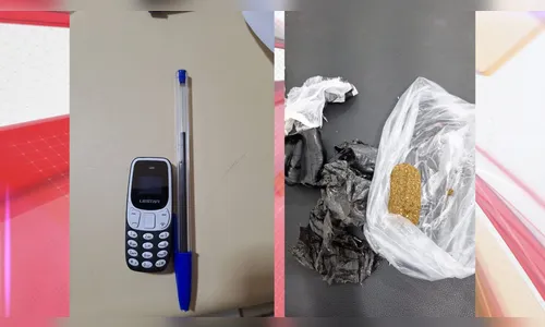 Mulheres são presas tentando levar drogas e celular para presos