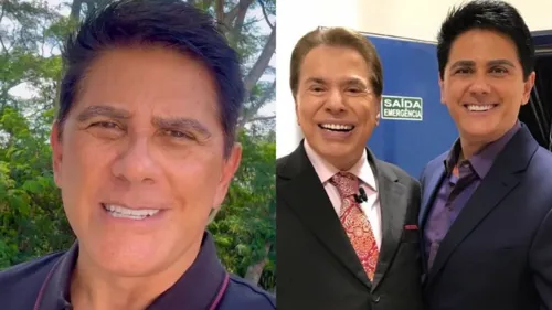 César Filho e Silvio Santos