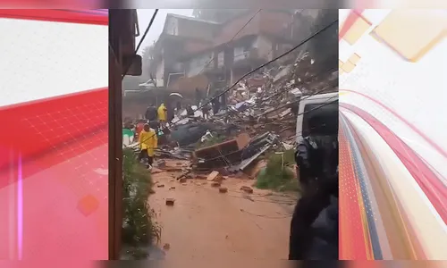 Deslizamentos deixam 3 mortos e 2 desaparecidos em Petrópolis, no Rio