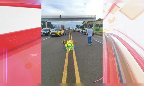 Ciclista fica em estado grave após ser atropelada na PR-444